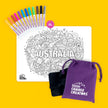 Re-FUN-able™ Colouring Set - AUSTRALIA