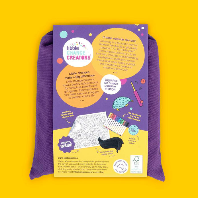 Re-FUN-able™ Colouring Set - AUSTRALIA