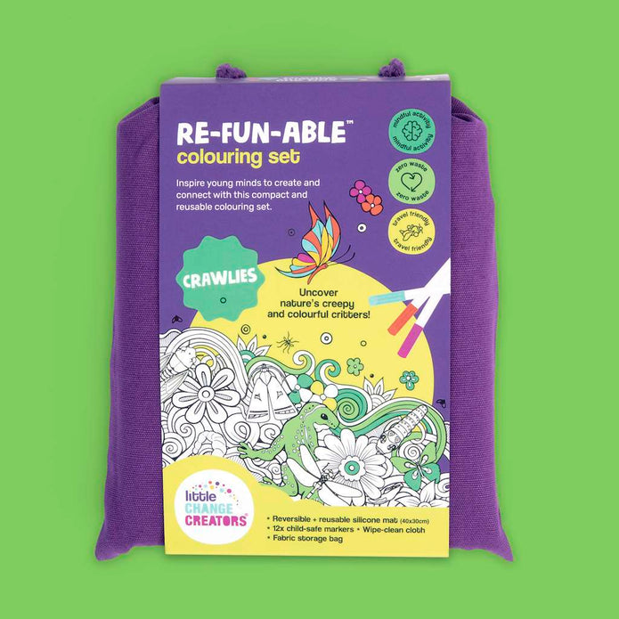 Re-FUN-able™ Colouring Set -  CRAWLIES