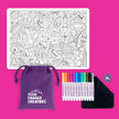Re-FUN-able™ Colouring Set - OUR WORLD