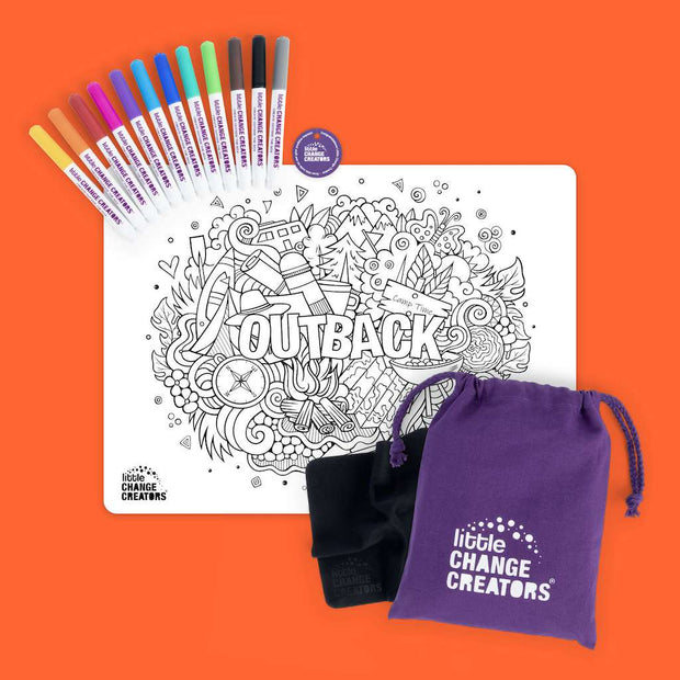 Re-FUN-able™ Colouring Set - OUTBACK