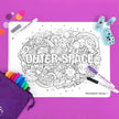 Re-FUN-able™ Colouring Set - OUTER SPACE