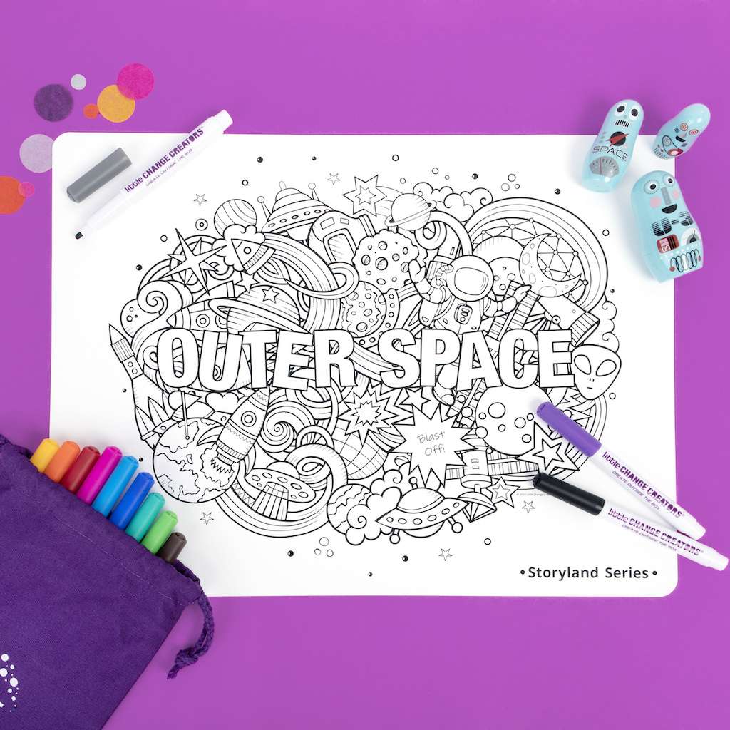 Re-FUN-able™ Colouring Set - OUTER SPACE