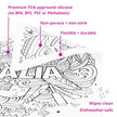 Re-FUN-able™ Silicone Drawing Mat - IMAGINATION