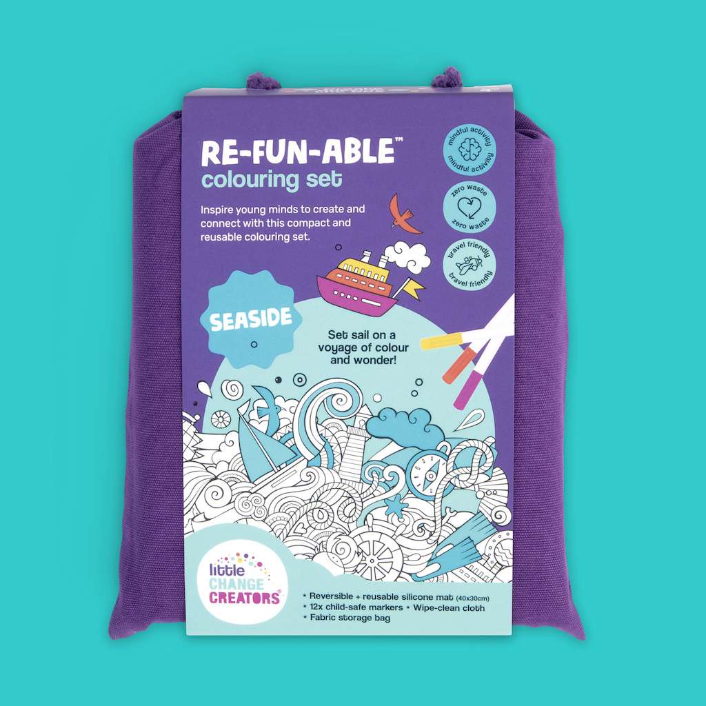 Re-FUN-able™ Colouring Set - SEASIDE
