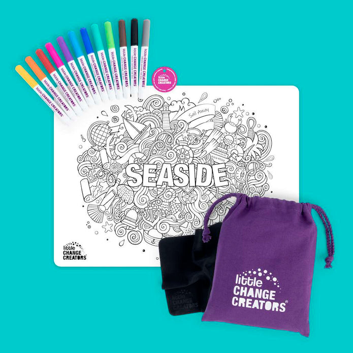 Re-FUN-able™ Colouring Set - SEASIDE