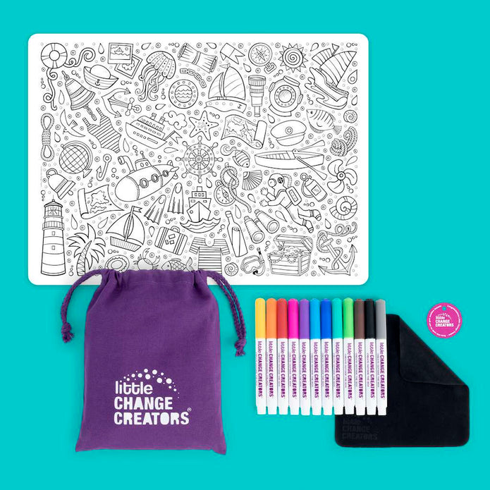 Re-FUN-able™ Colouring Set - SEASIDE