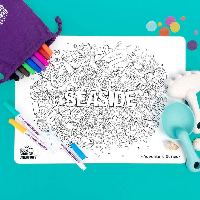 Re-FUN-able™ Colouring Set - SEASIDE