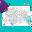Re-FUN-able™ Colouring Set - SEASIDE