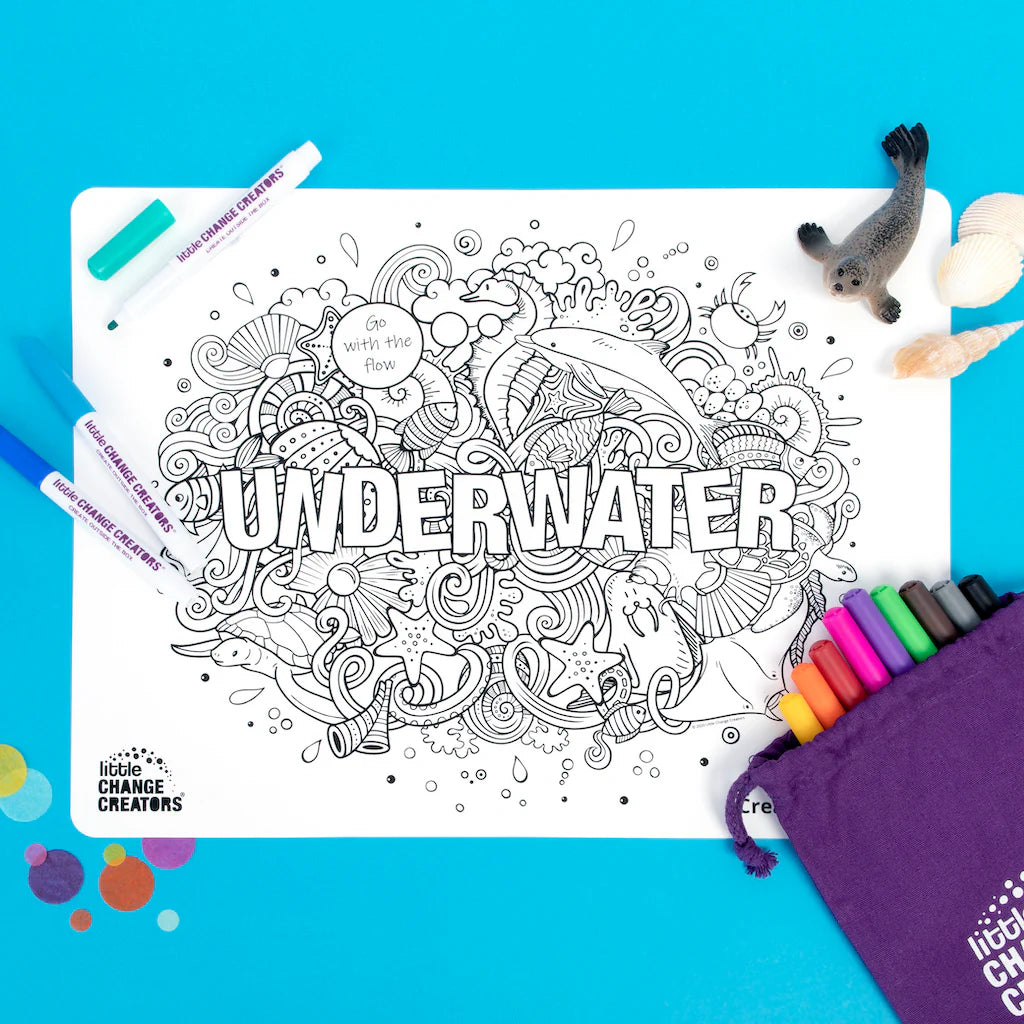 Re-FUN-able™ Colouring Set - UNDERWATER
