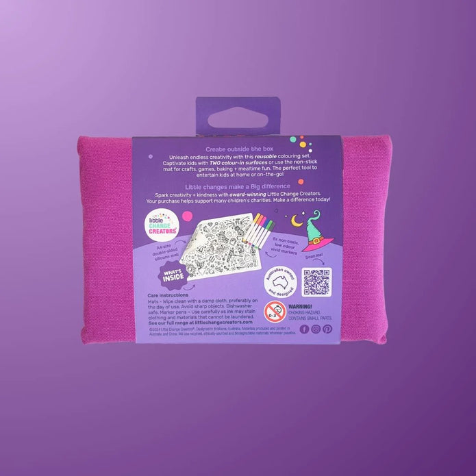 Pocket Reusable Colouring In Set - MAGIC!