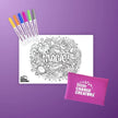 Pocket Reusable Colouring In Set - MAGIC!