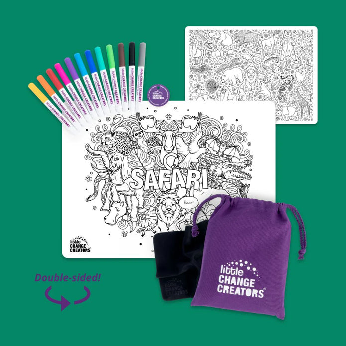 Re-FUN-able™ Colouring Set - SAFARI
