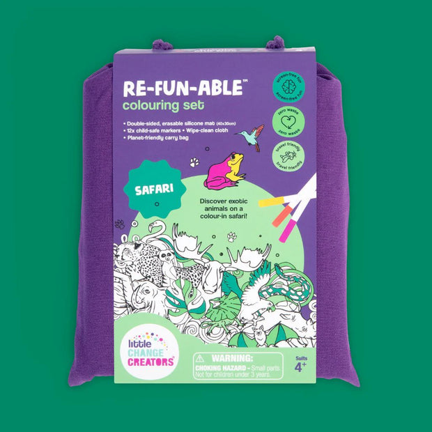 Re-FUN-able™ Colouring Set - SAFARI