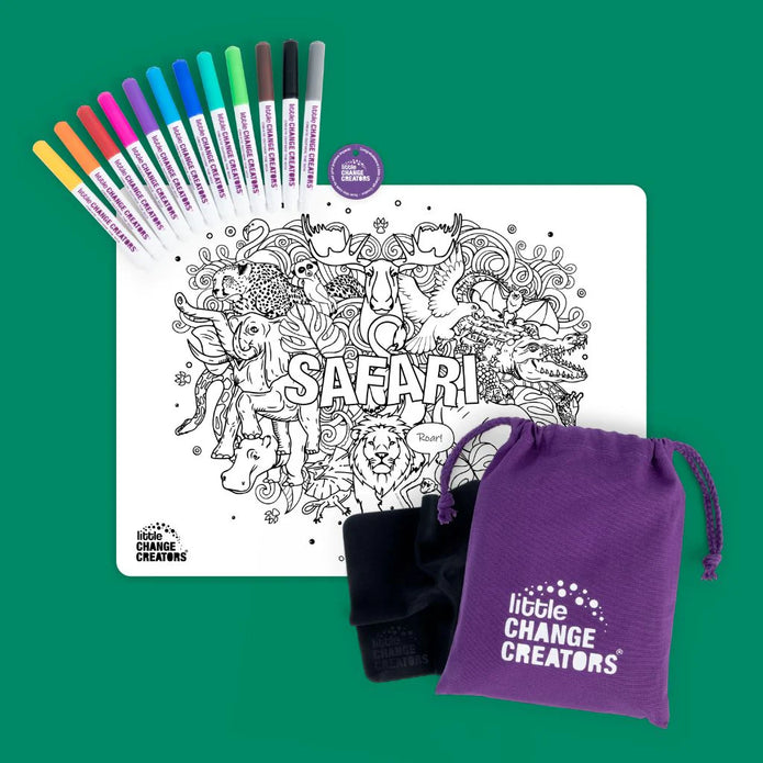 Re-FUN-able™ Colouring Set - SAFARI