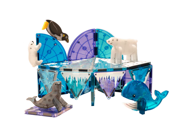 MAGNA-TILES - Arctic Animals - 25 Piece Set