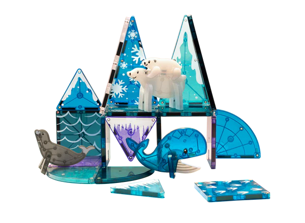 MAGNA-TILES - Arctic Animals - 25 Piece Set