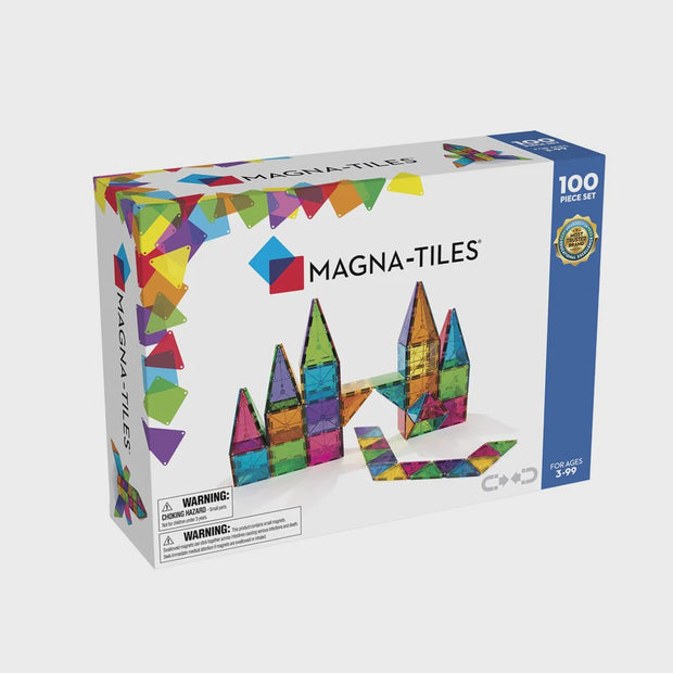 MAGNA-TILES - Classic - 100 Piece Set - Sensory Kingdom