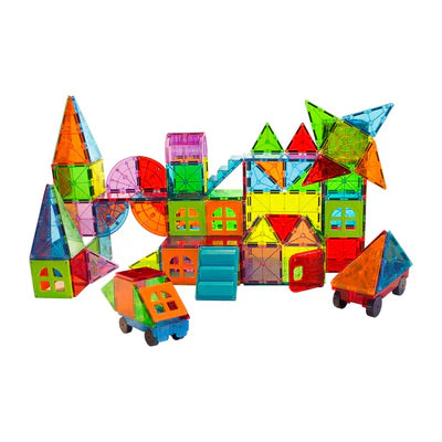 MAGNA-TILES - Metropolis - 110 Piece Set - Sensory Kingdom