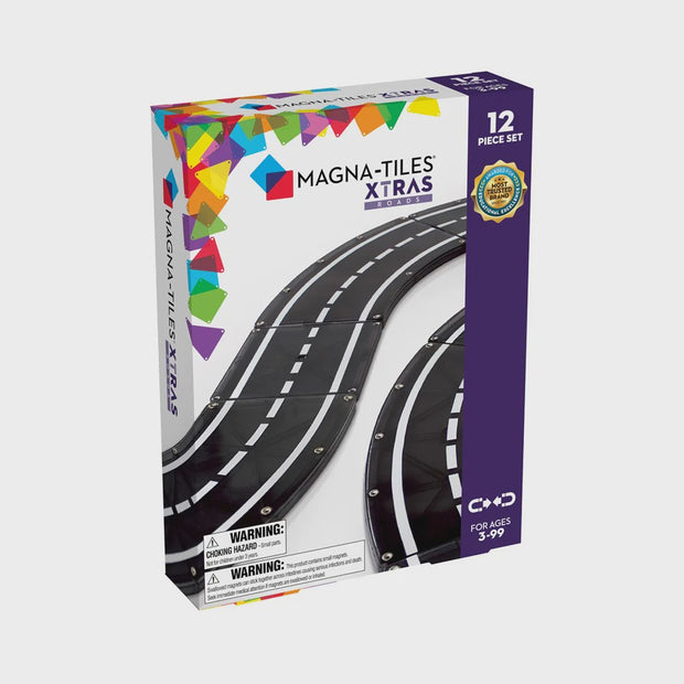 MAGNA-TILES - XTRA Roads - 12 Piece Set - Sensory Kingdom
