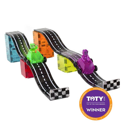 MAGNA-TILES - Downhill Duo - 40 Piece Set - Sensory Kingdom