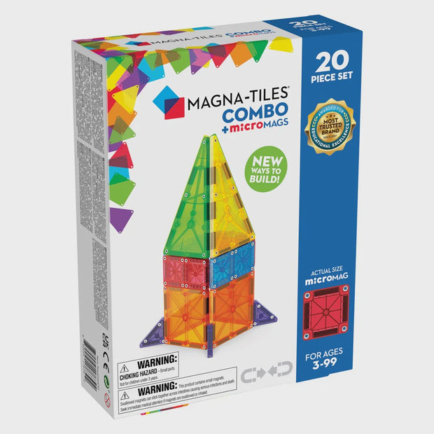 MAGNA-TILES - Combo + microMAGS - Varieties - Sensory Kingdom