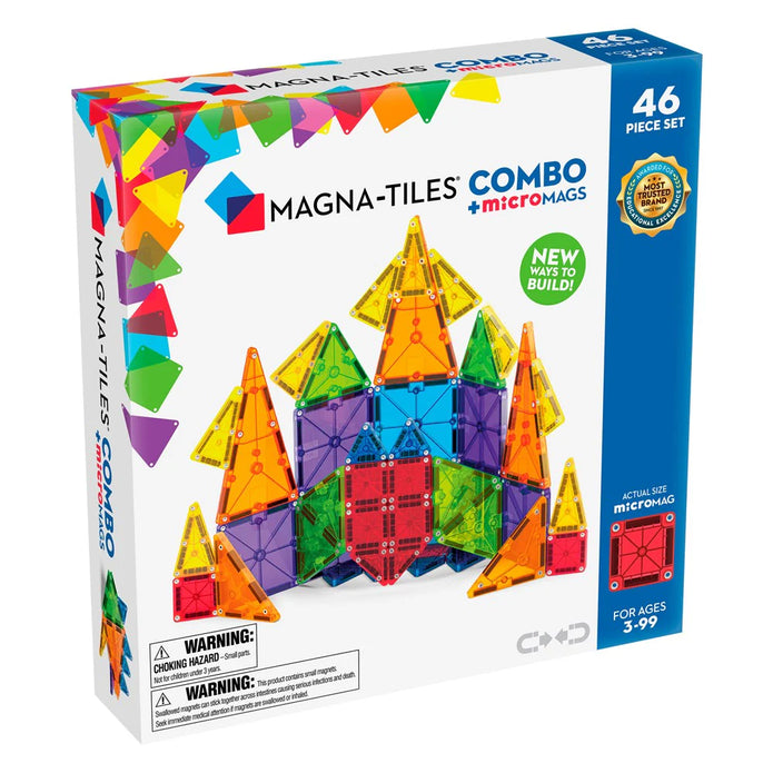 MAGNA-TILES - Combo + microMAGS - Varieties - Sensory Kingdom