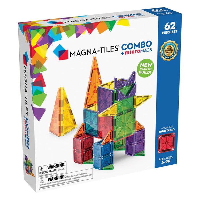 MAGNA-TILES - Combo + microMAGS - Varieties - Sensory Kingdom