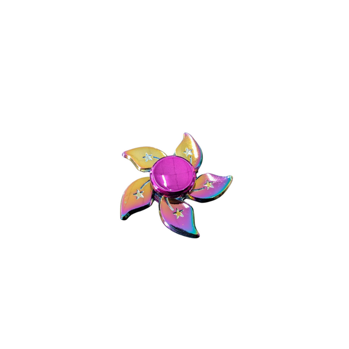 Oil Slick Metal Fidget Spinner - Varieties - Sensory Kingdom