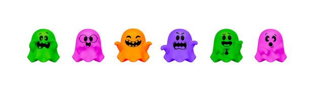 Nee-Doh Groovy Ghosts - Sensory Kingdom