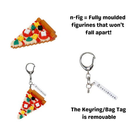Nano Blocks N-FIG -Fab Food Pizza - Sensory Kingdom
