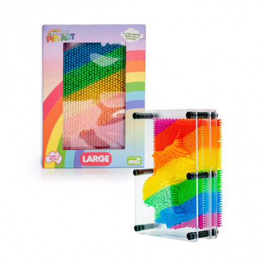 Rainbow Pin Art Small - Sensory Kingdom