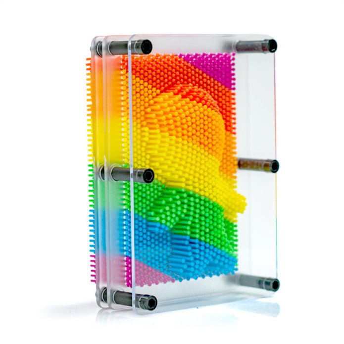 Rainbow Pin Art Small - Sensory Kingdom