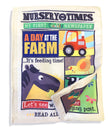JO & NIC'S CRINKLY CLOTH BOOKS - FARM ANIMALS