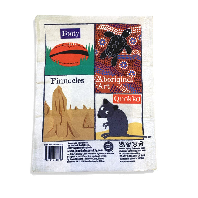 JO & NIC'S CRINKLY CLOTH BOOKS - AUSTRALIA