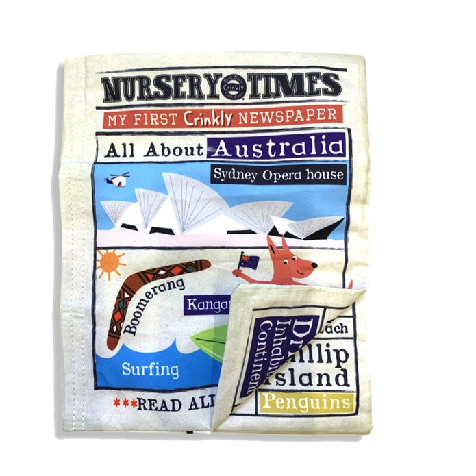 JO & NIC'S CRINKLY CLOTH BOOKS - AUSTRALIA