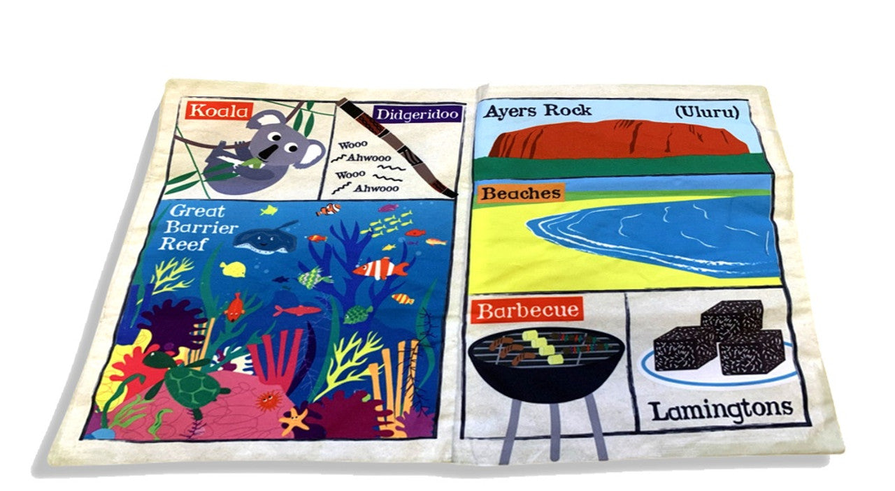 JO & NIC'S CRINKLY CLOTH BOOKS - AUSTRALIA