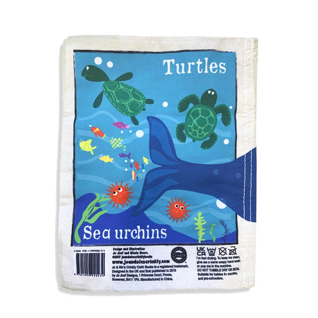 JO & NIC'S CRINKLY CLOTH BOOKS - UNDER THE SEA