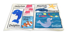 JO & NIC'S CRINKLY CLOTH BOOKS - UNDER THE SEA