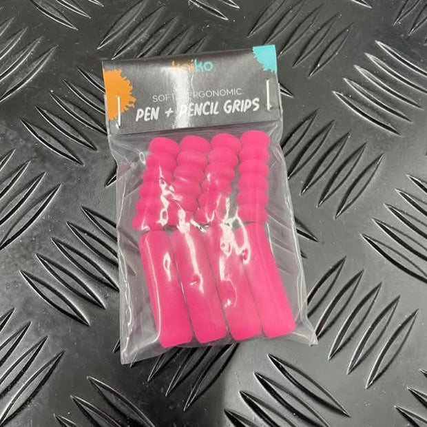 Pen & Pencil Grips By Kaiko - Pink