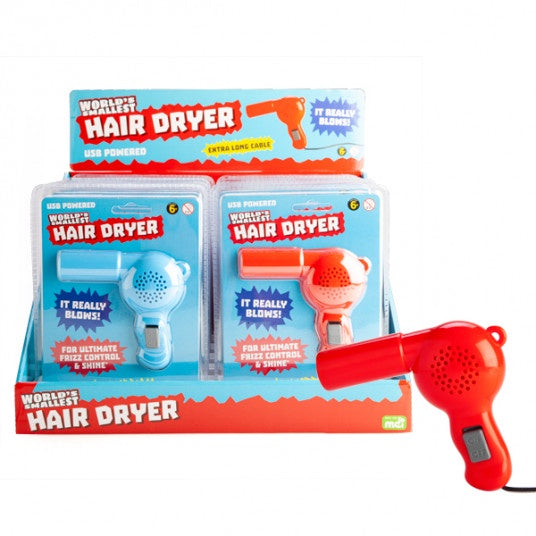 World's Smallest Hair Dryer - Sensory Kingdom
