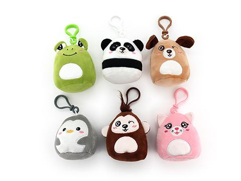 PLUSH – 9CM MELLO FELLO BAG BUDDIES (6 ASSTD) - Sensory Kingdom