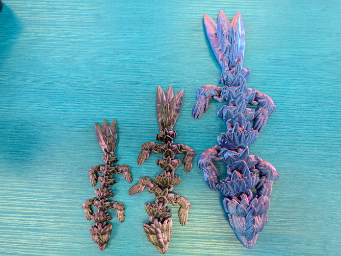 3D Sunflower Dragon