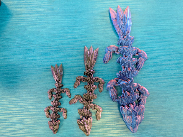 3D Sunflower Dragon