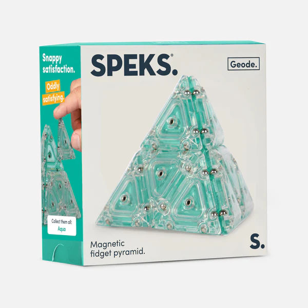 SPEKS Geode Magnetic Fidget Pyramid - Sensory Kingdom
