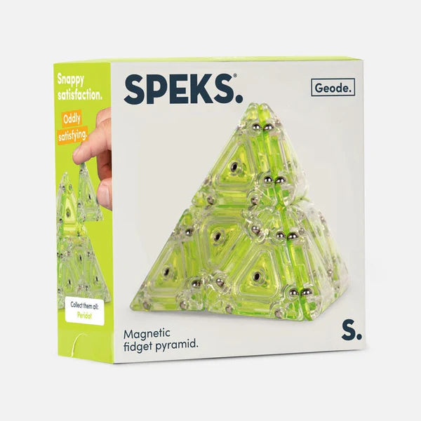 SPEKS Geode Magnetic Fidget Pyramid - Sensory Kingdom