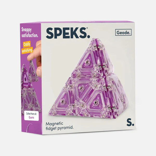 SPEKS Geode Magnetic Fidget Pyramid - Sensory Kingdom