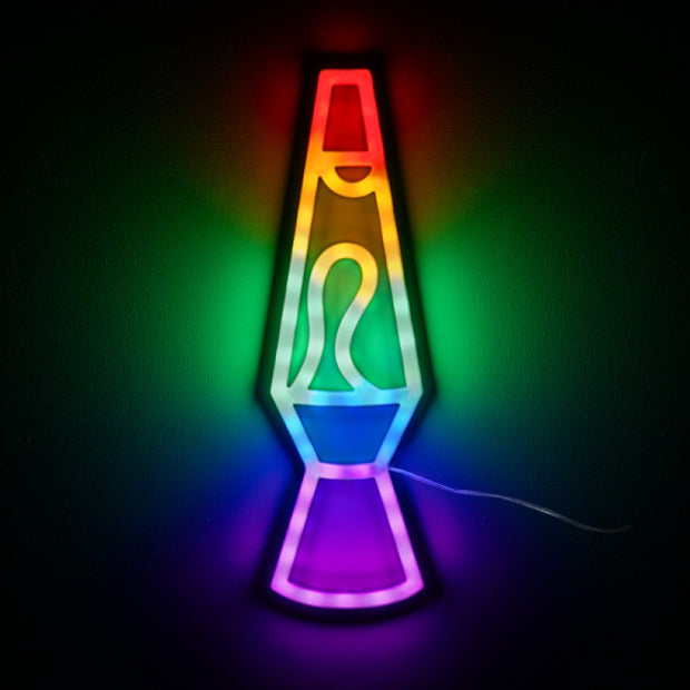 Lava Lamp LED Wall Light - Sensory Kingdom