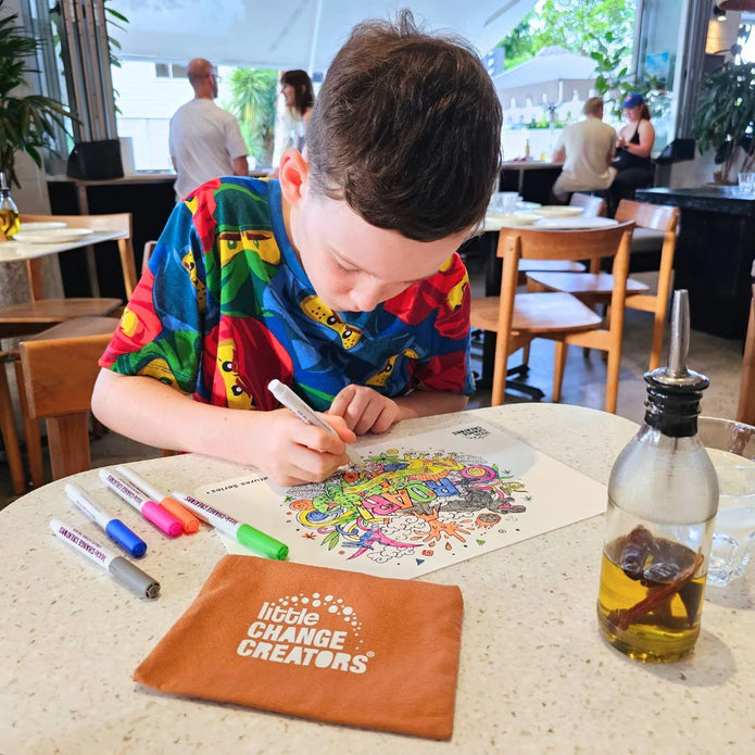 Pocket Reusable Colouring In Set - WILD!