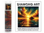 DIAMOND ART KIT 5D (30x30cm) – GOLDEN SUNSET
